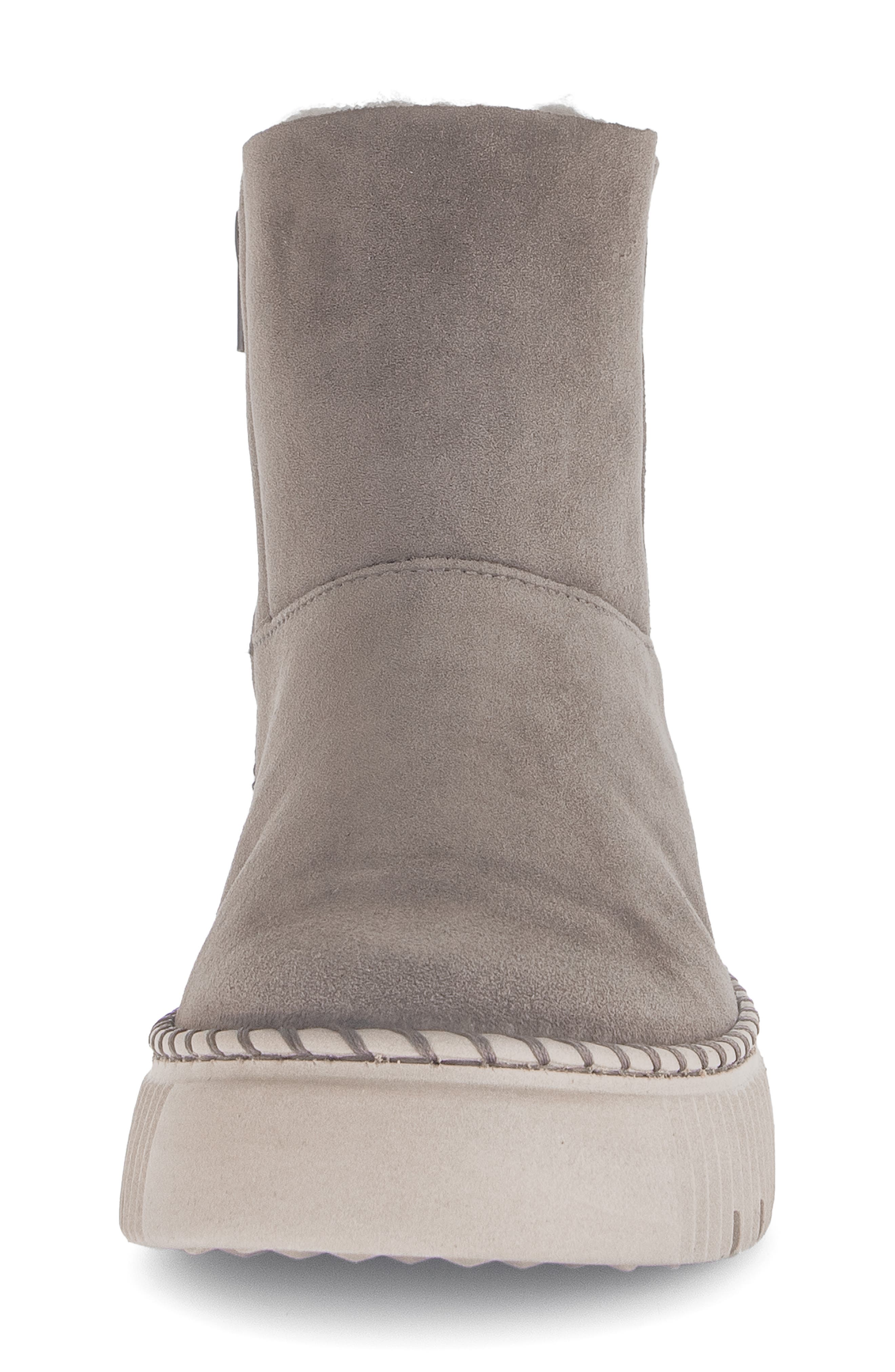 Gabor Genuine Shearling Lined Platform Bootie, Alternate, color, Mohair