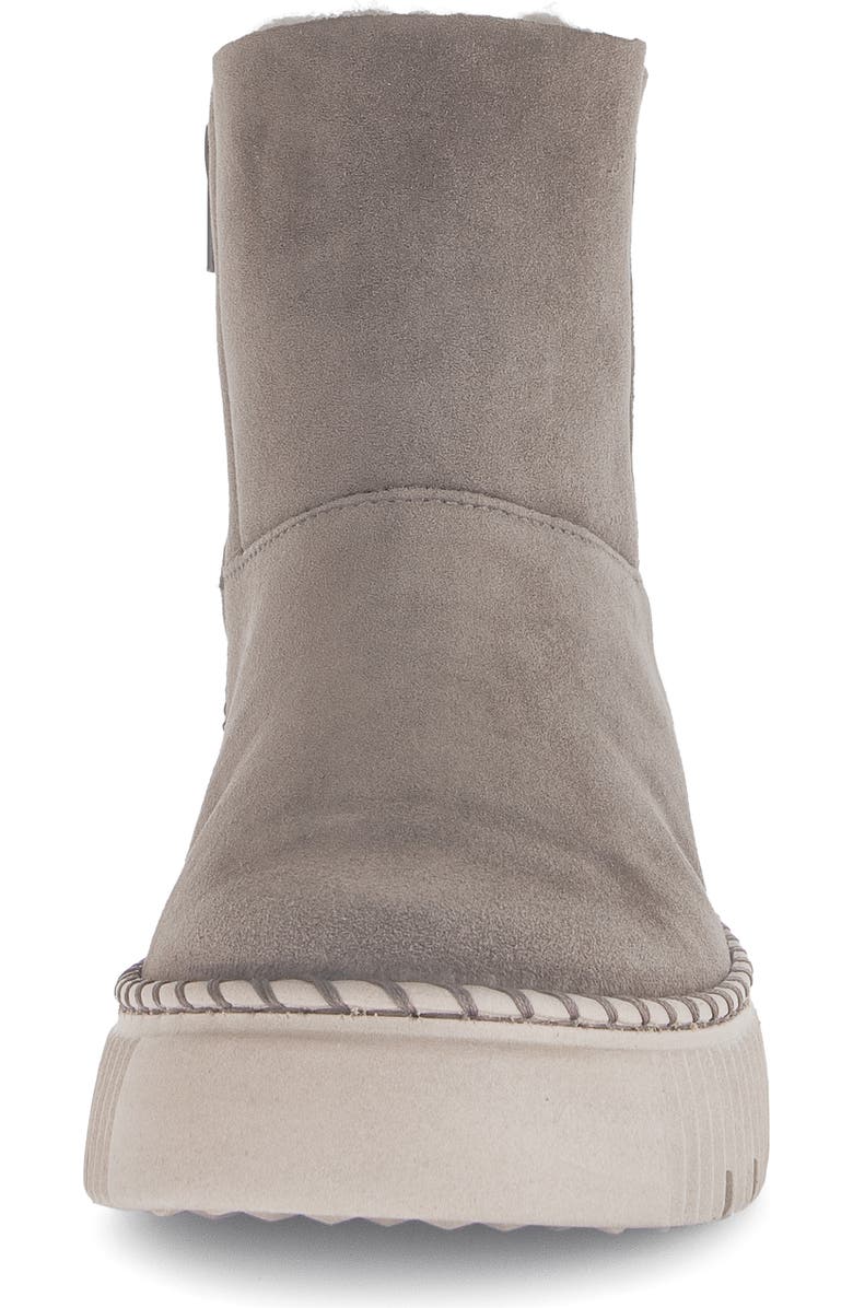 Gabor Genuine Shearling Lined Platform Bootie, Alternate, color, Mohair
