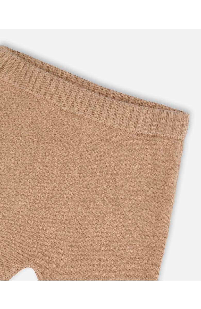 Deux par Deux Boy Knitted Top and Pant Set, Alternate, color, Light Caramel