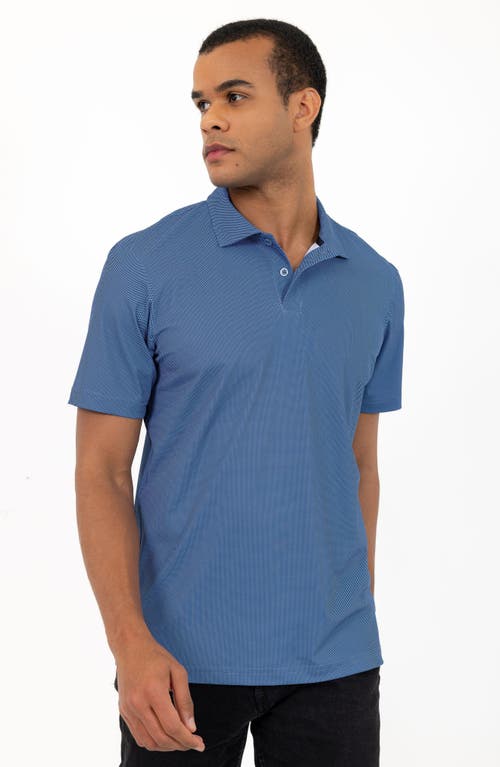 Pino By Pinoporte Men's Modern Fit 4 Way Stretch Technology Polo In Navy