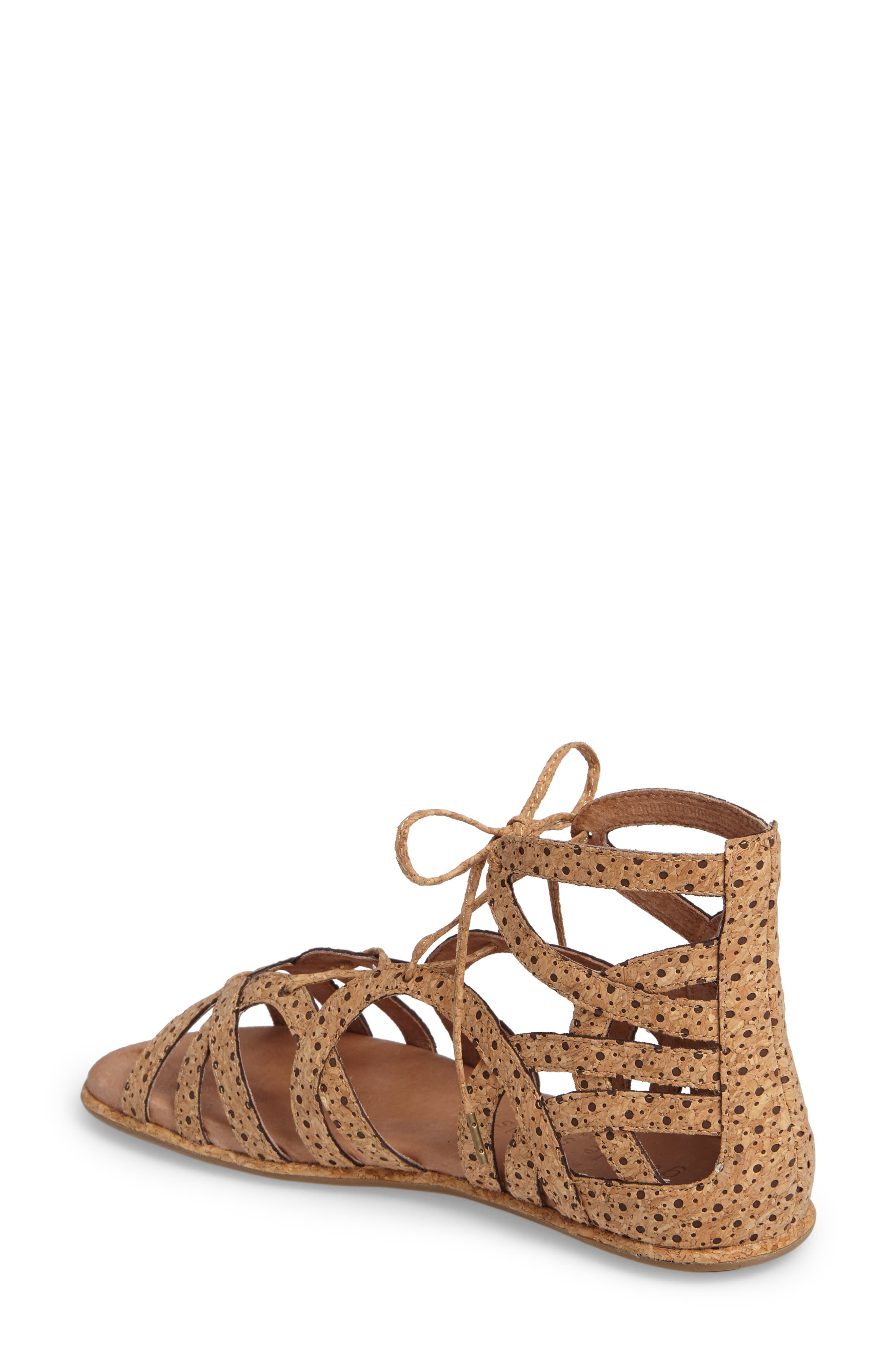 Gentle Souls by Kenneth Cole 'Break My Heart 3' Cage Sandal, Alternate, color, Natural Combo