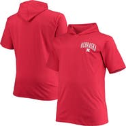 PROFILE Men's Scarlet Nebraska Huskers Big & Tall Team Hoodie T-Shirt