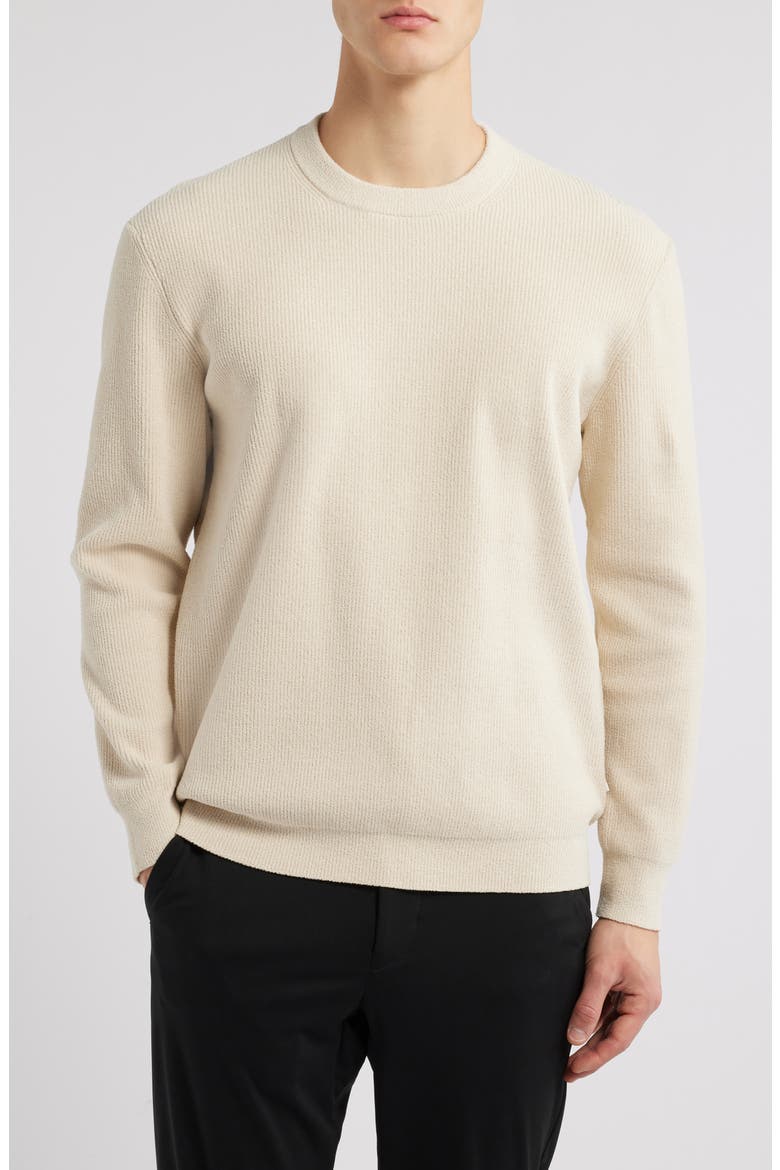 Danny 6429 Rib Sweater, Main, color, ECRU
