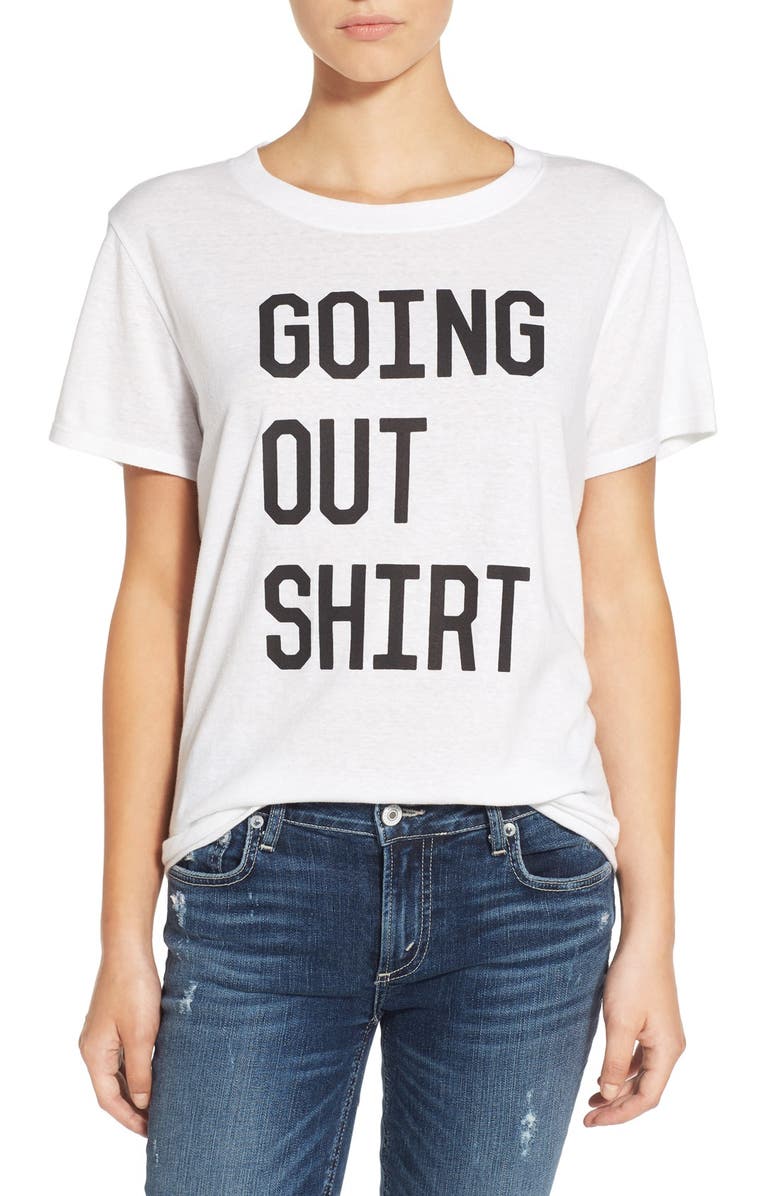 Sub_Urban Riot 'Going Out Shirt' Short Sleeve Tee, Main, color,