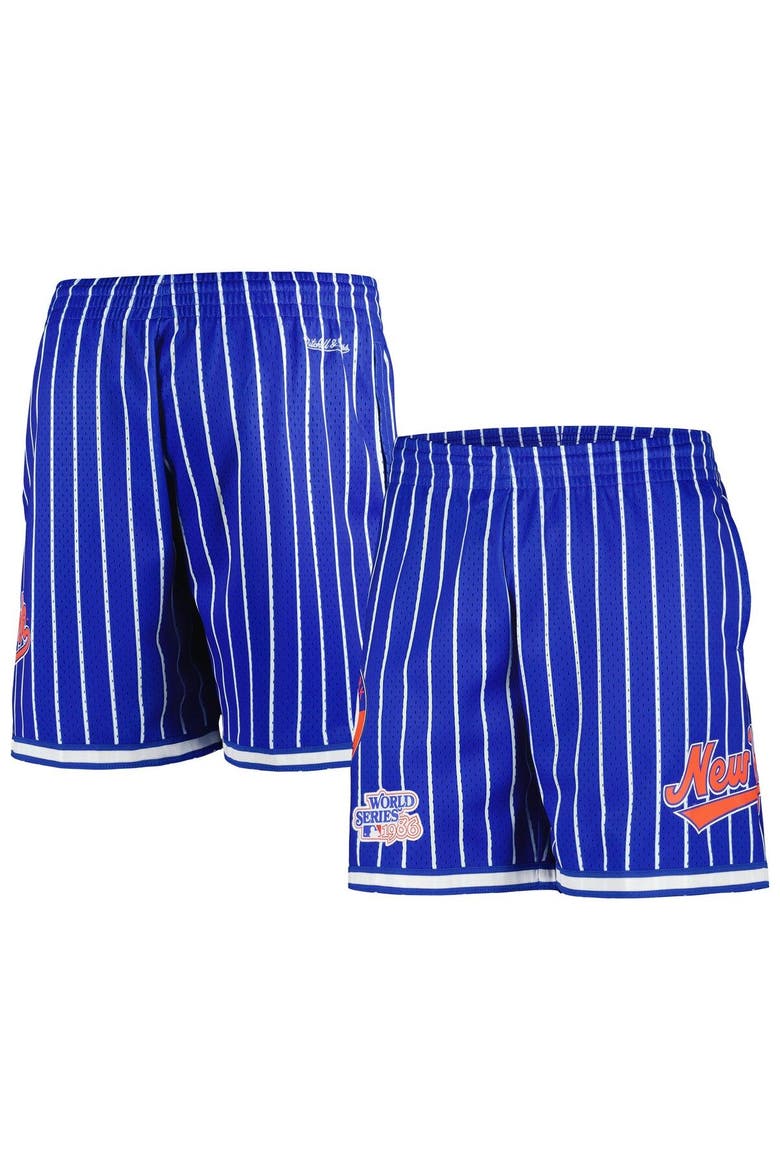 Men's Mitchell & Ness Royal New York Mets Cooperstown Collection City Collection Mesh Shorts, Main, color, Royal