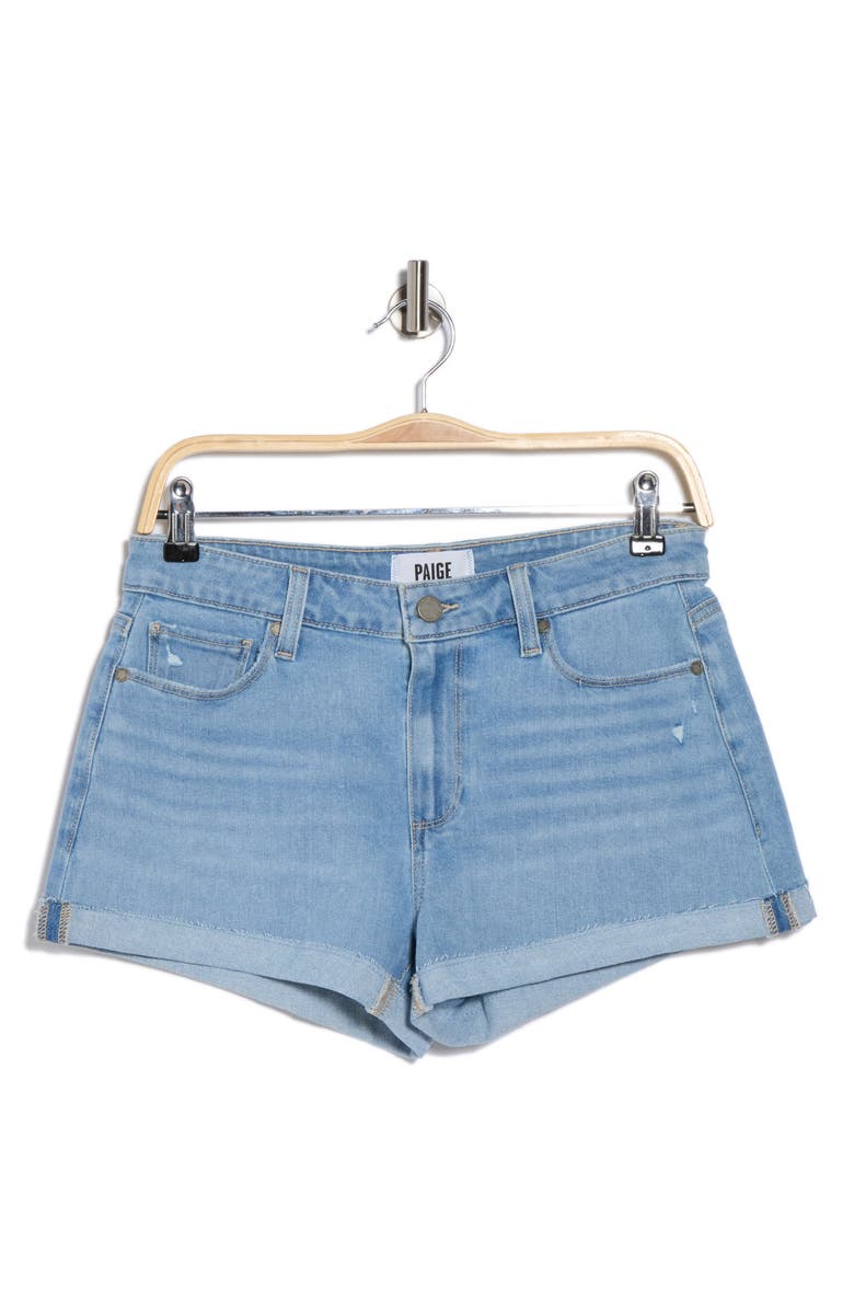 PAIGE Jimmy Jimmy Raw Hem Cuffed Shorts, Alternate, color, Leithdist