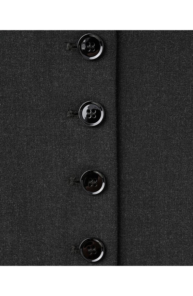 MANGO Suit Vest, Alternate, color, Grey