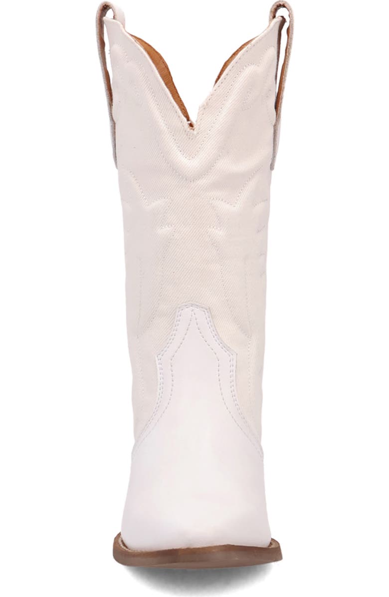 Dingo Tipsy Cowboy Boot, Alternate, color, White