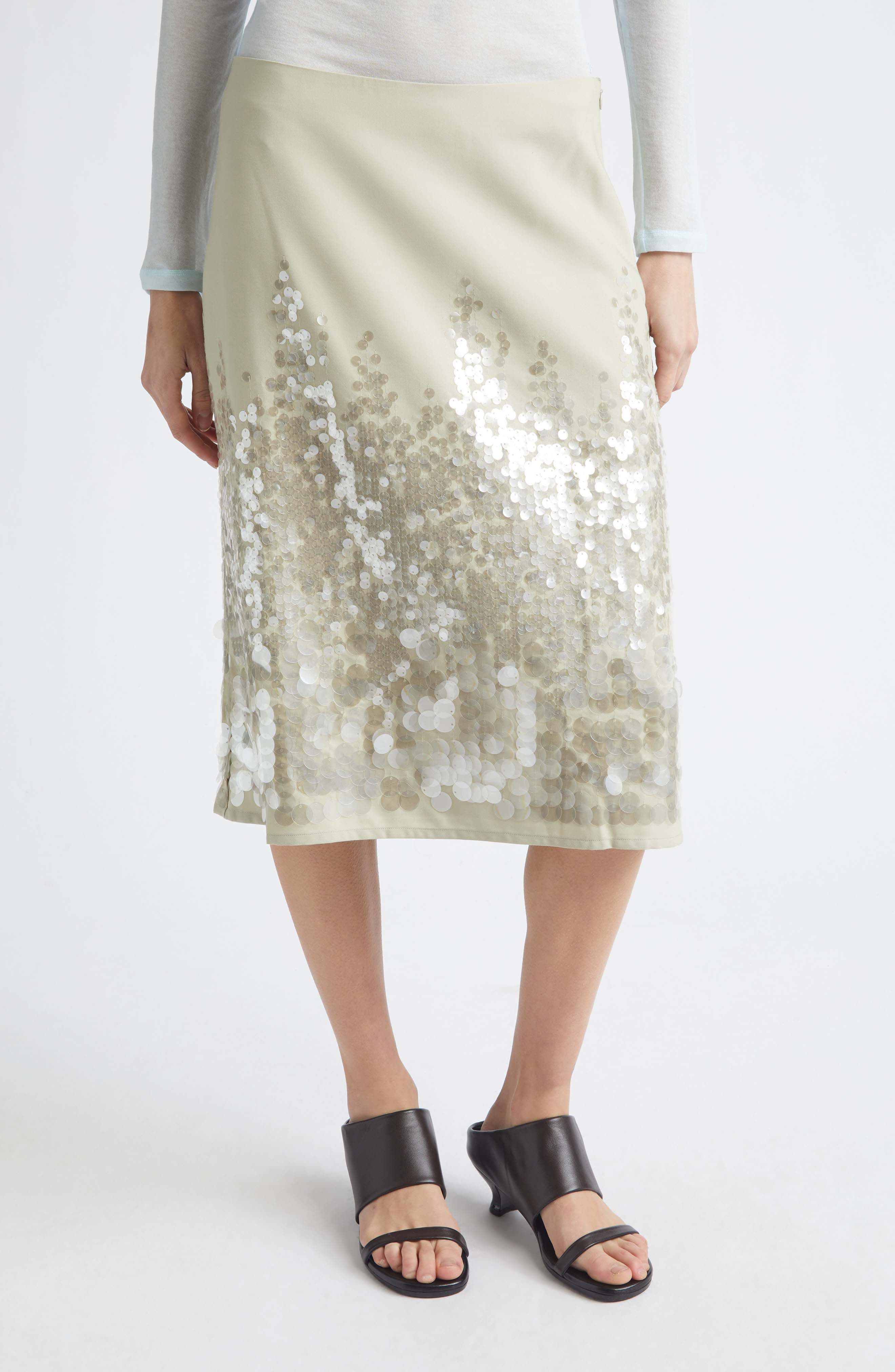 Ara Paillette Skirt - image 1
