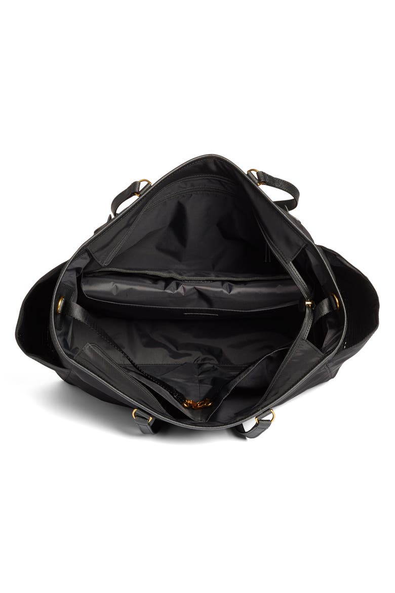 Scout Nylon Diaper Tote, Alternate, color, BLACK
