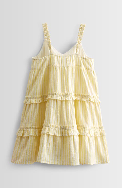 TREASURE & BOND TREASURE & BOND KIDS' STRIPE COTTON TIERED SUNDRESS