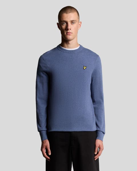 Lambswool Blend Crew Neck Sweater