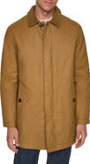 Cole Haan Coated Cotton Barn Coat