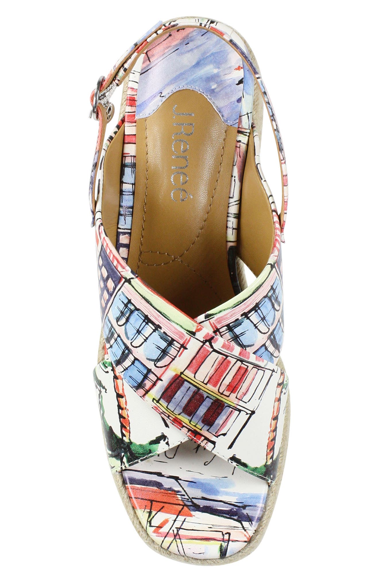 J. Reneé Lannah Espadrille Sandal, Alternate, color, 