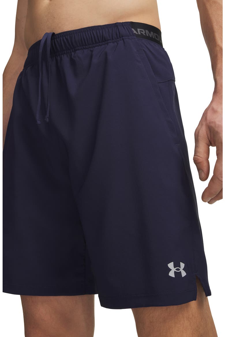 UA Vanish Woven 2.0 8-Inch Athletic Shorts, Alternate, color, 410 MIDNIGHT NAVY