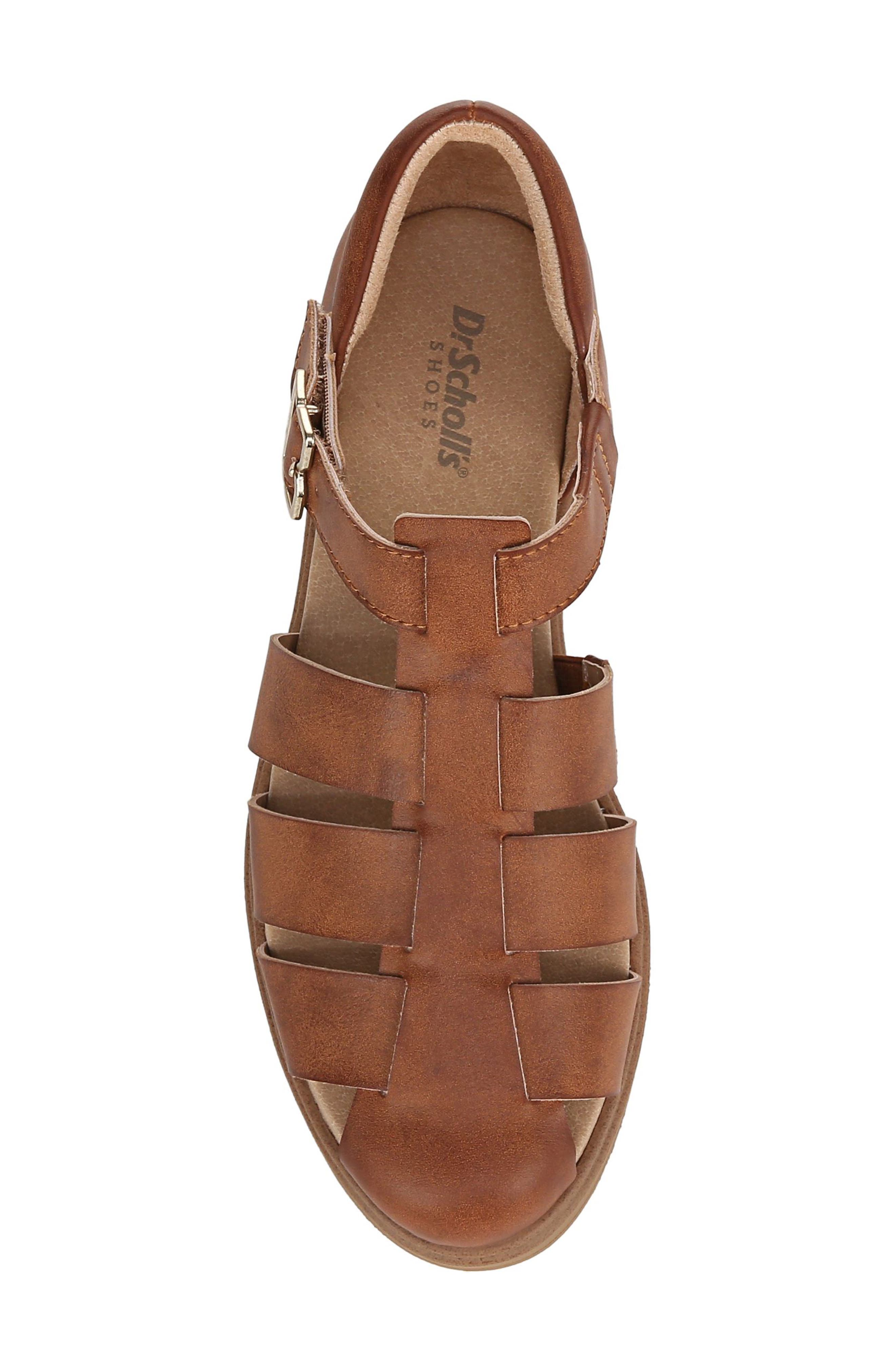 Dr. Scholl's Hello Sea Fisherman Sandal, Alternate, color, Honey Brown