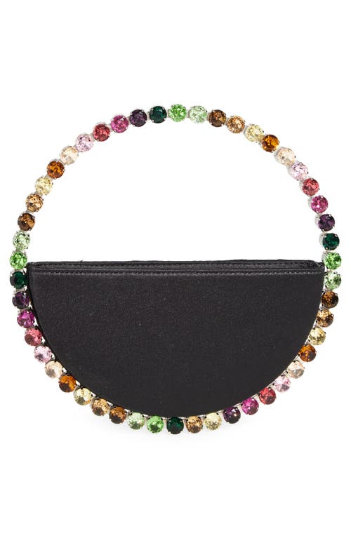 L'alingi Eternity Crystal Embellished Clutch In Multi