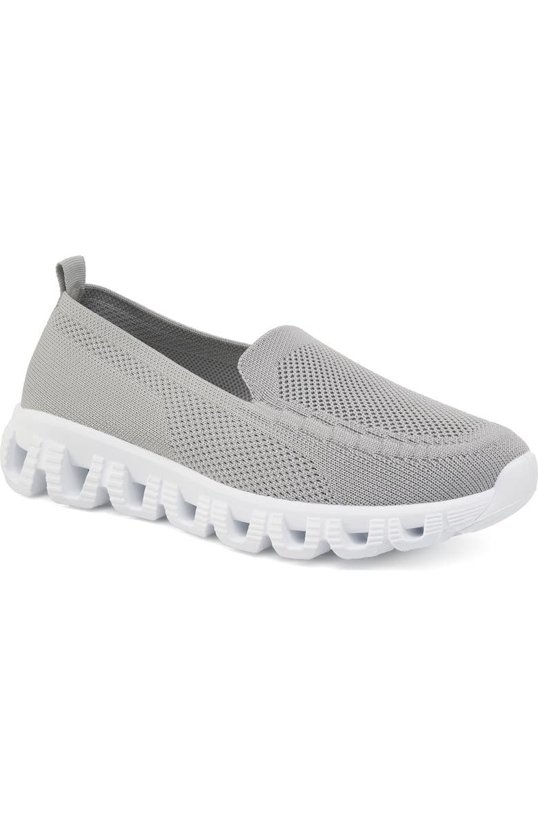 ZZDNU JSlides Footwear Cora Sneaker, Main, color, Light Grey