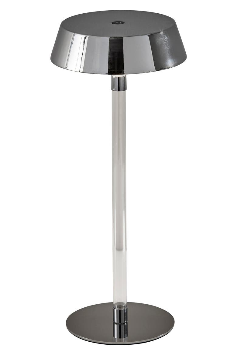 Orla LED Cordless Table Lamp, Main, color, SHINY CHROME