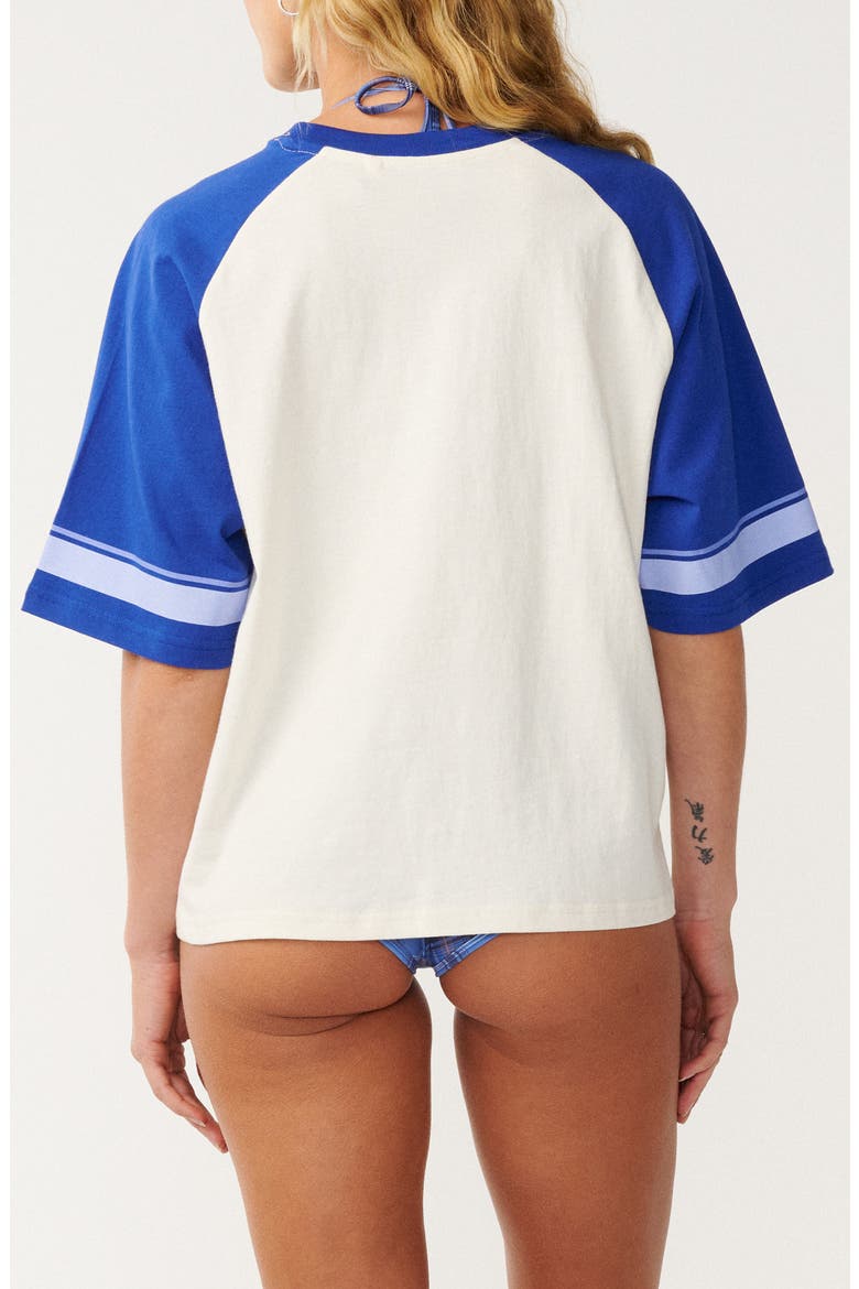 Dolphin Archive Oversize Cotton OKGraphic T-Shirt, Alternate, color, BONE