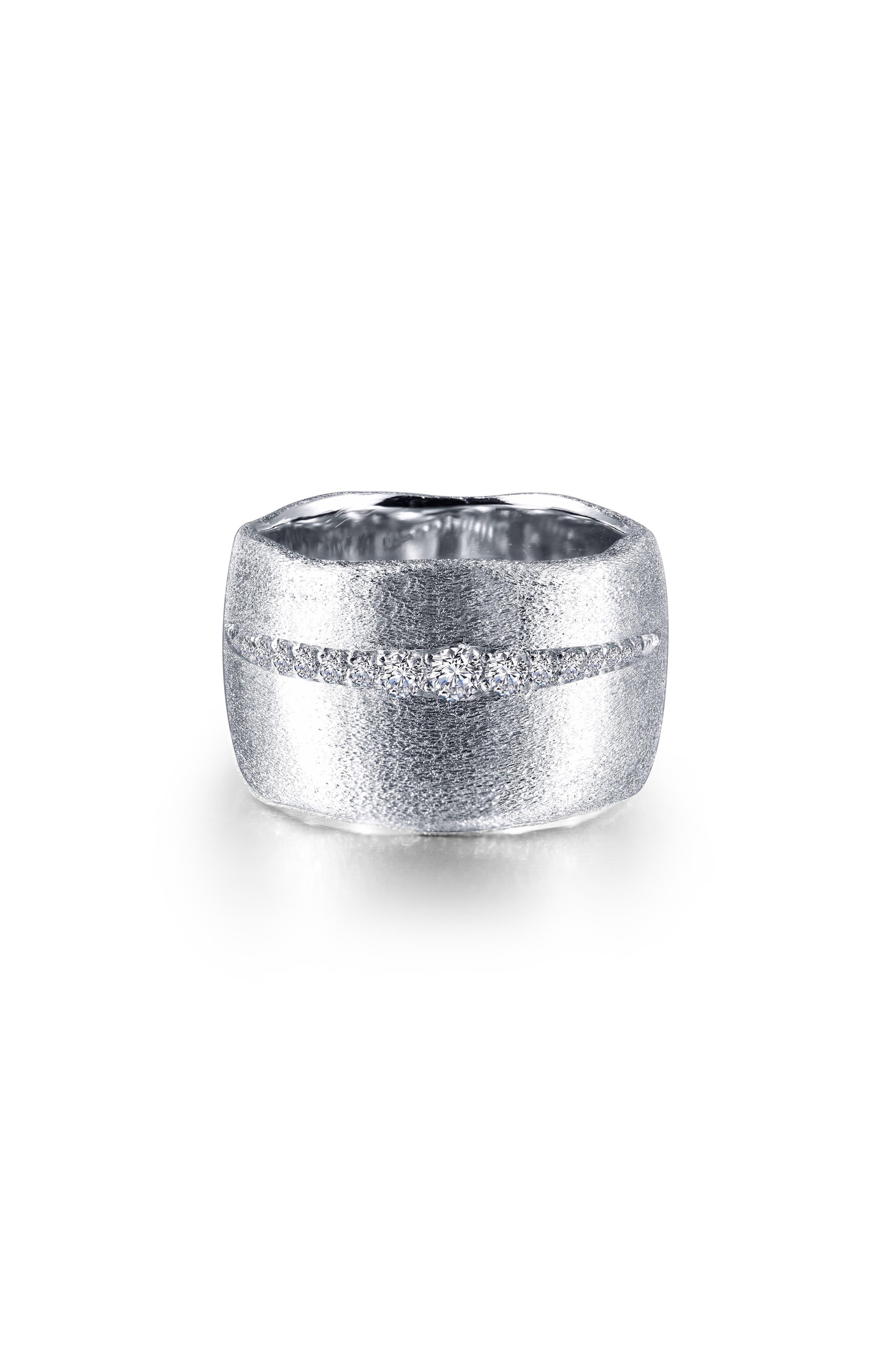 Simulated Diamond Cigar Band