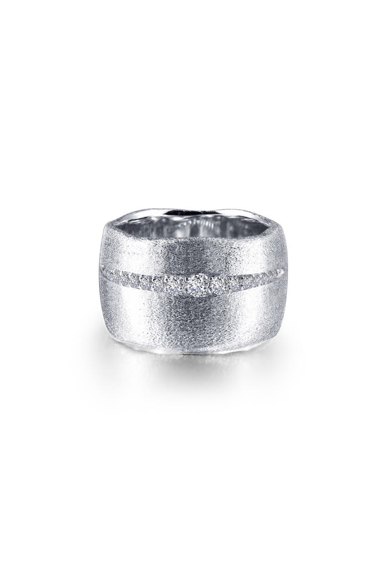 Simulated Diamond Cigar Band, Main, color, WHITE
