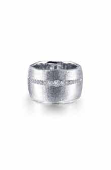 Simulated Diamond Cigar Band