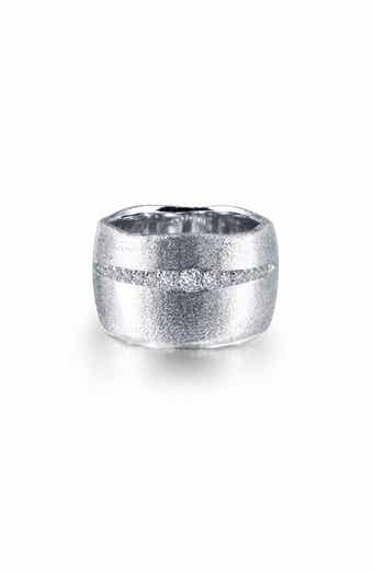Simulated Diamond Cigar Band