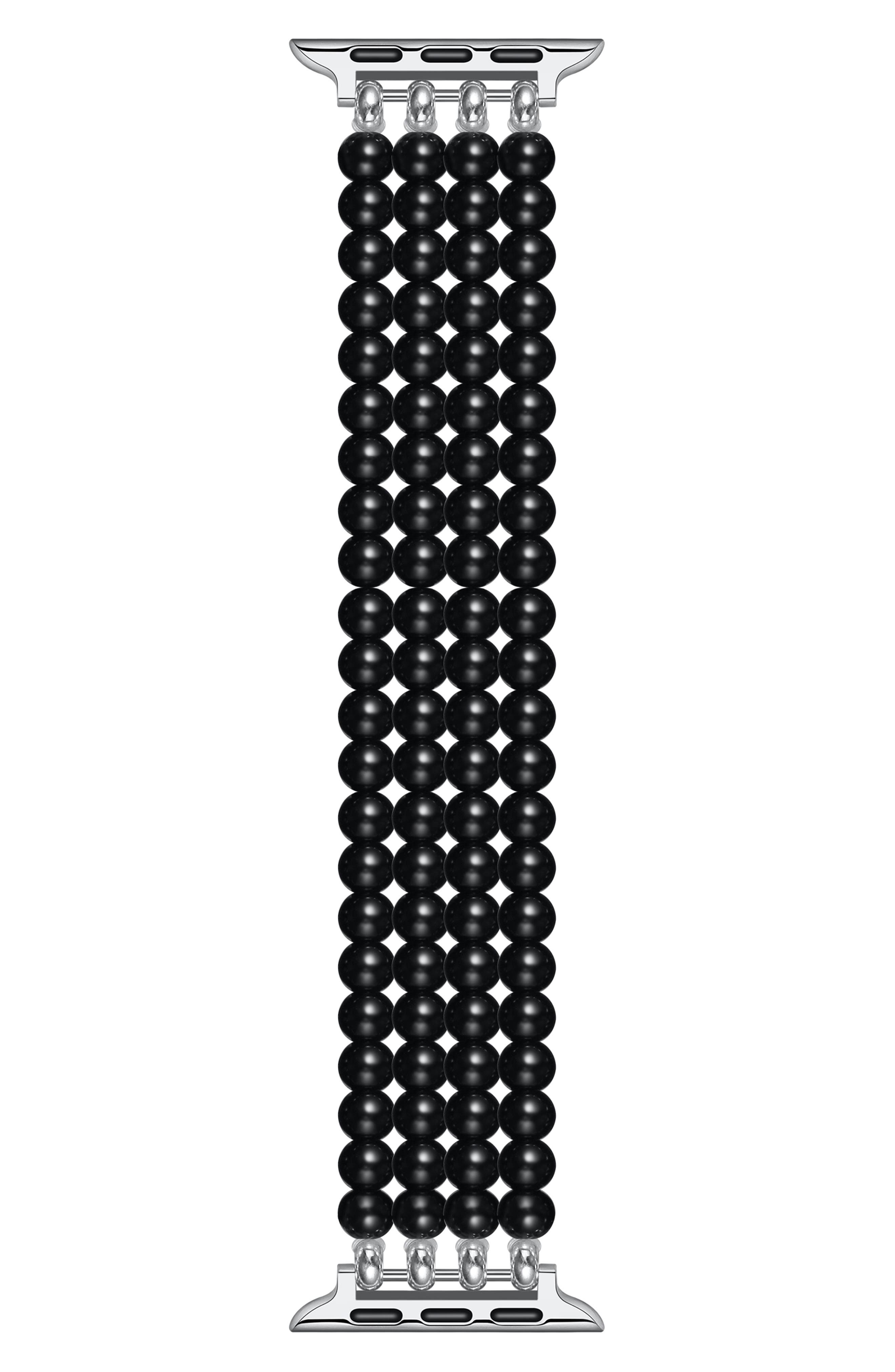 The Posh Tech Liz Imitation Pearl Apple Watch® Bracelet Watchband