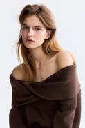 H&M Off-the-shoulder Jumper