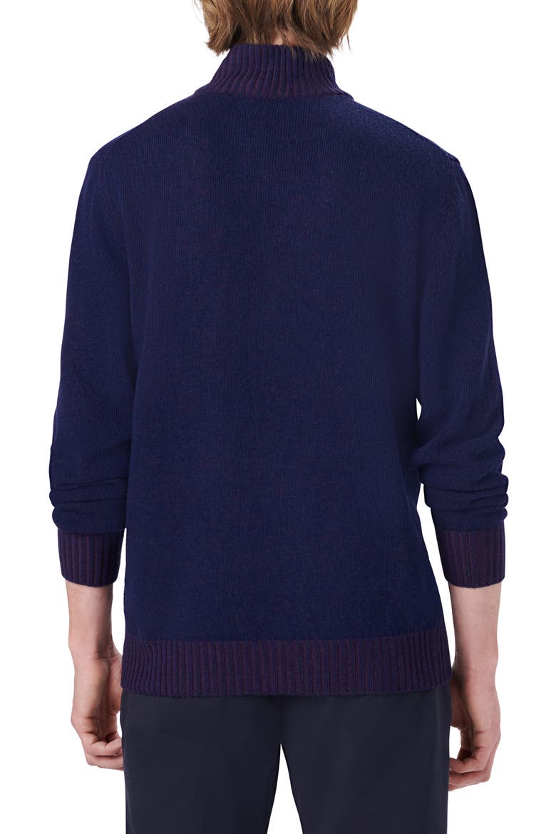 Quarter Zip Pullover, Alternate, color, MIDNIGHT