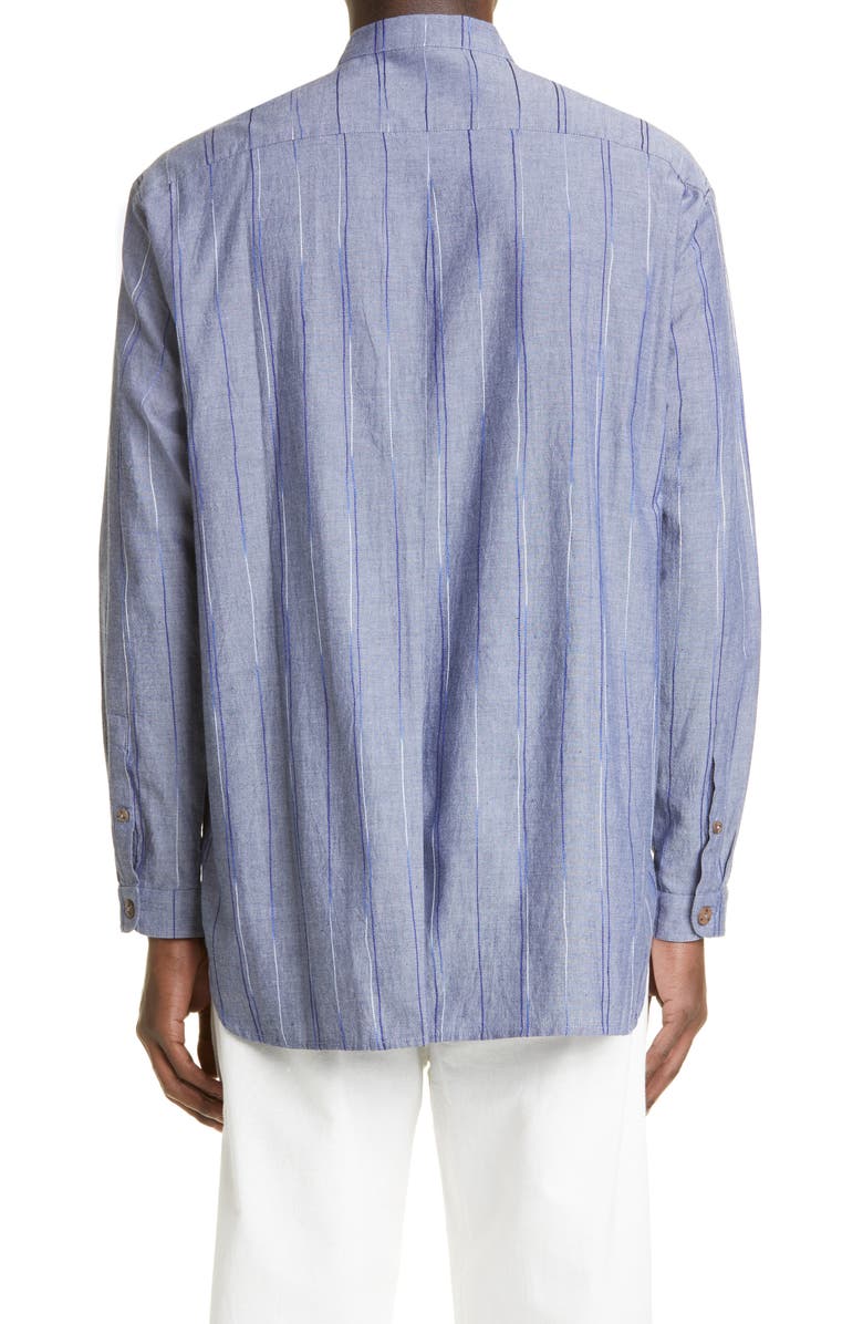 SMR Days Embroidered Long Sleeve Cotton Button-Up Shirt, Alternate, color,