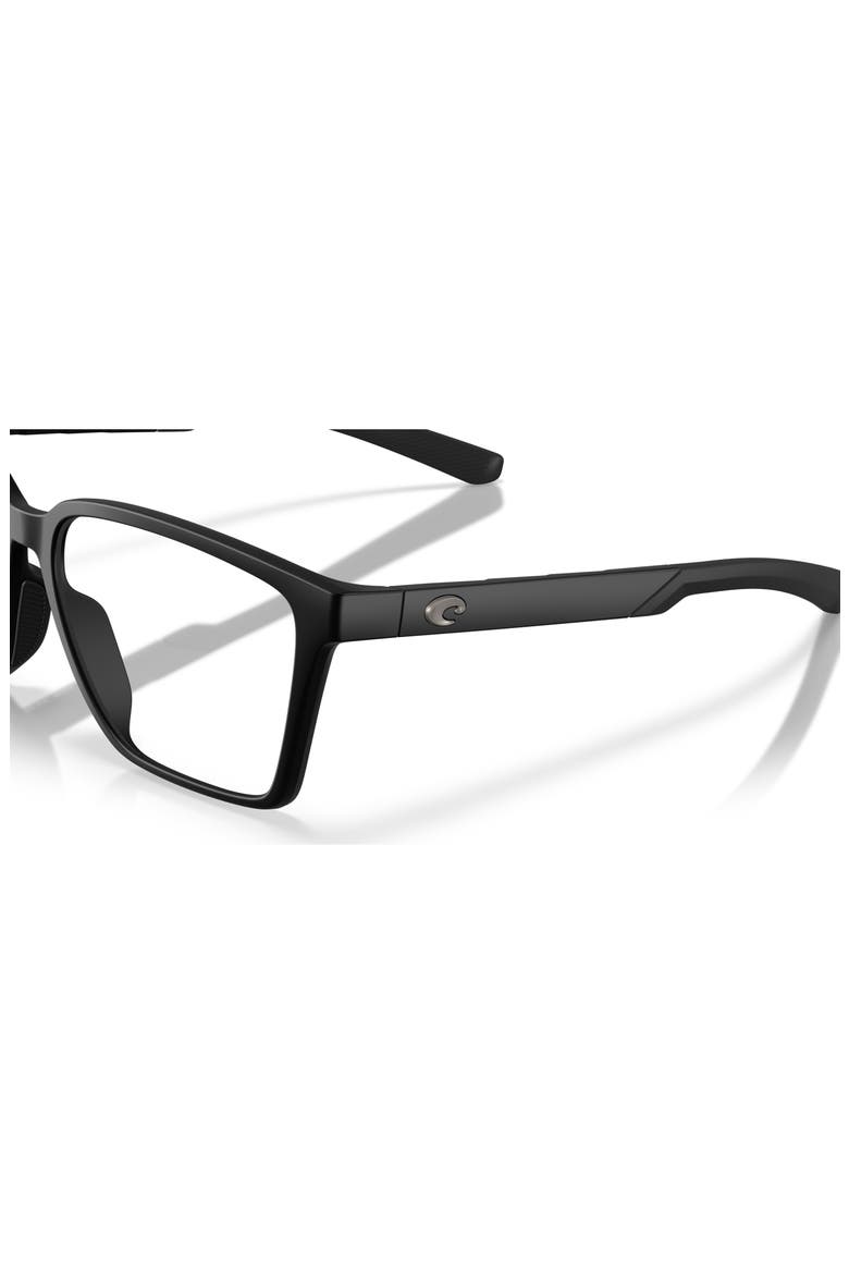 54mm Square optical glasses, Alternate, color, Black