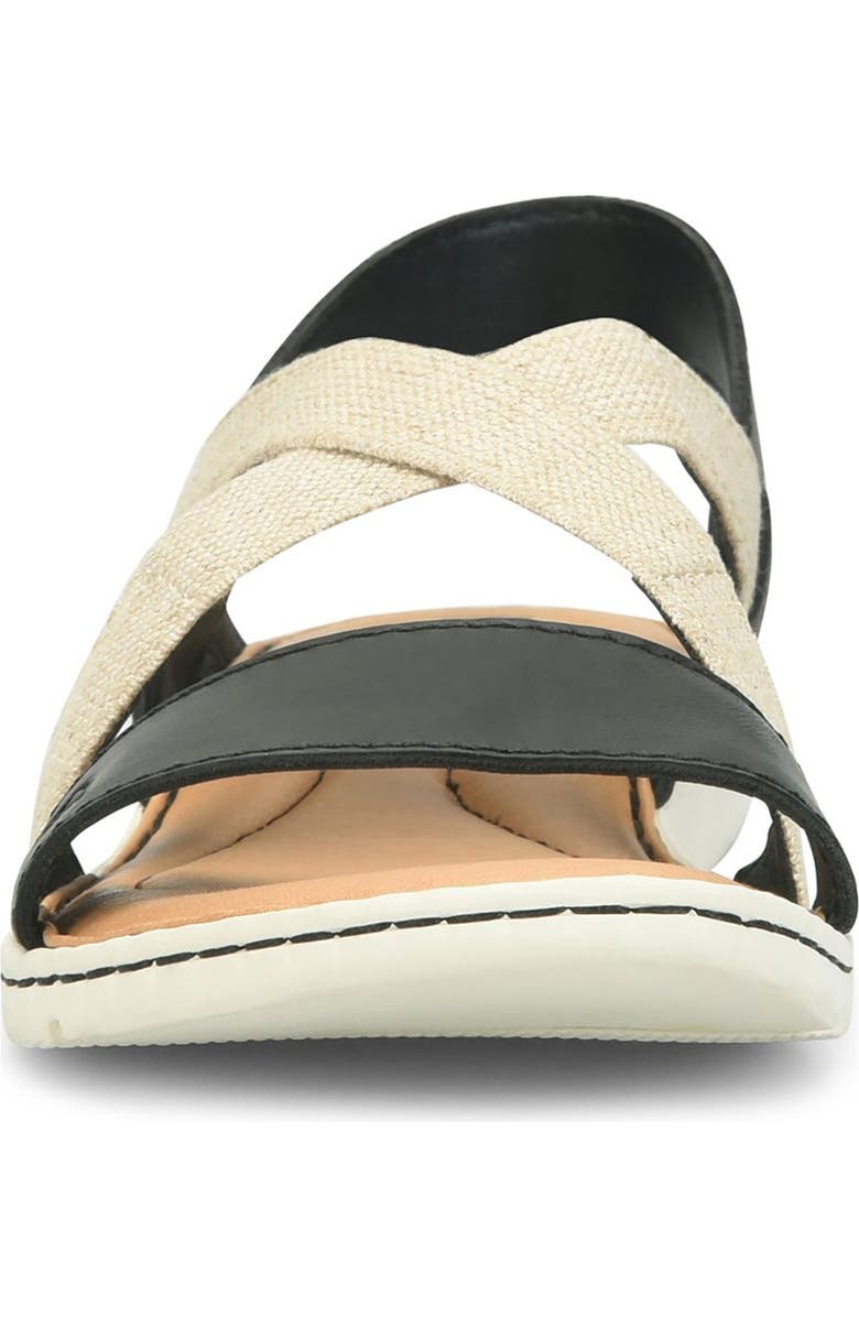 Børn Barbe Strappy Sandal, Alternate, color, Black Combo