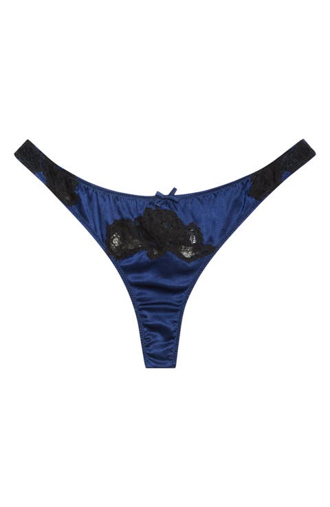 Juliet Stretch Silk & Thong