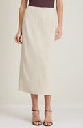 Nordstrom Suede Midi Skirt