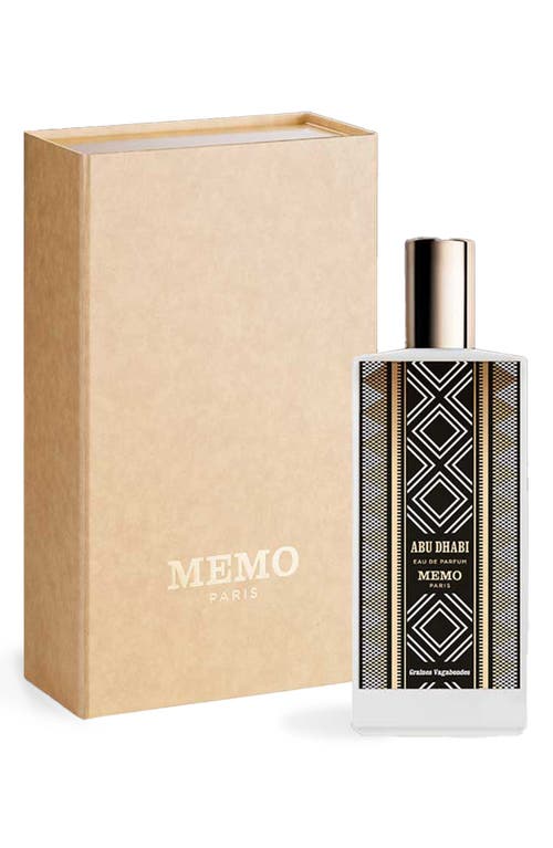 Memo Paris Abu Dhabi Eau De Parfum 2.54 Oz. In Multi