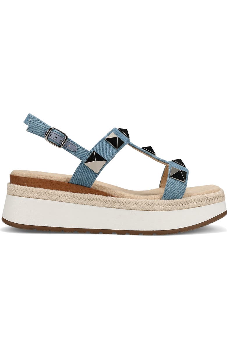 VANELi Edrys Slingback Platform Sandal, Alternate, color, Denim