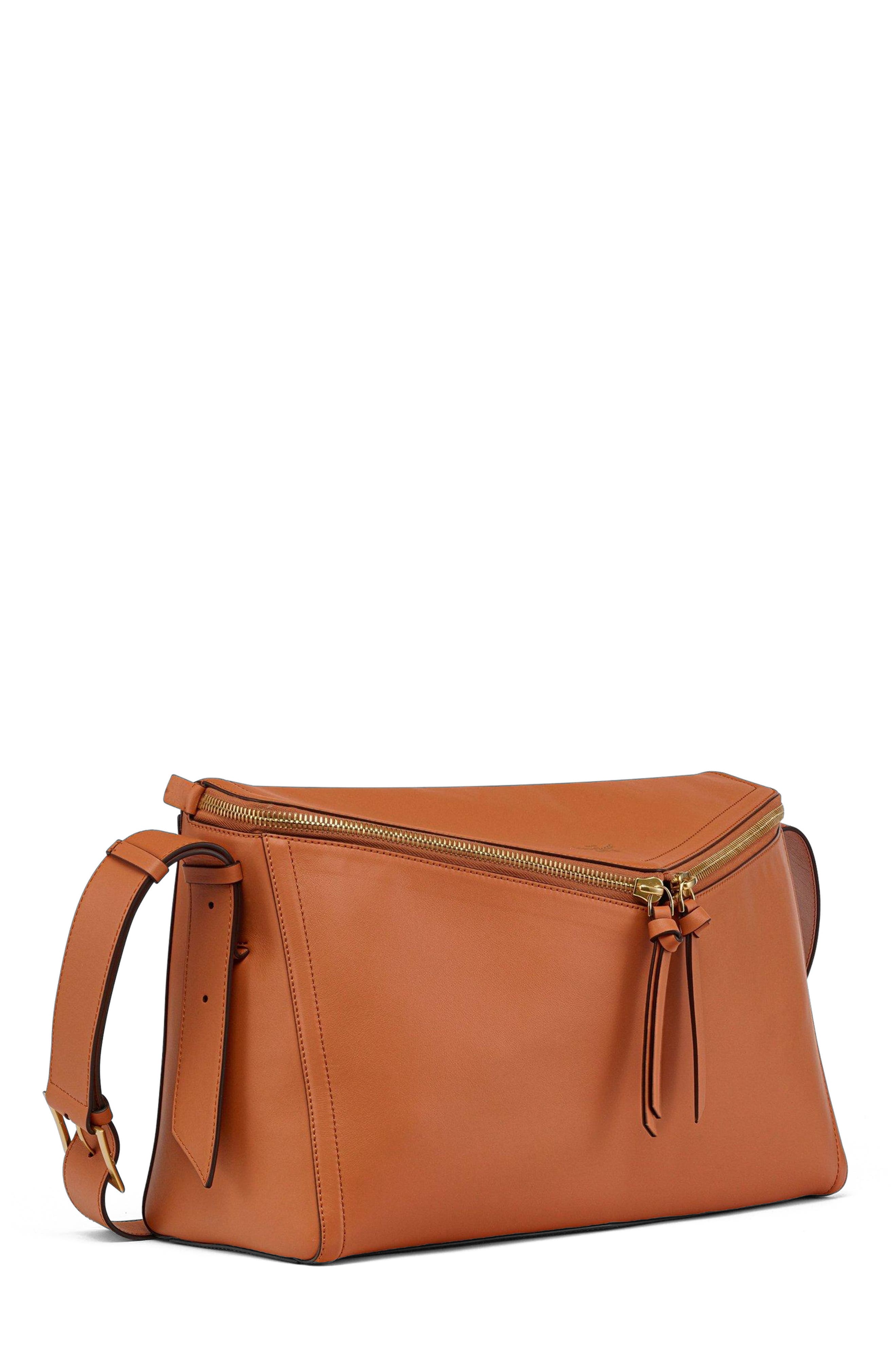 MCM Diamant 3D Shoulder Bag in Calf Leather, Alternate, color, 