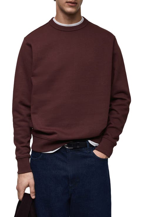 Regular Fit Cotton Blend Sweatshirt