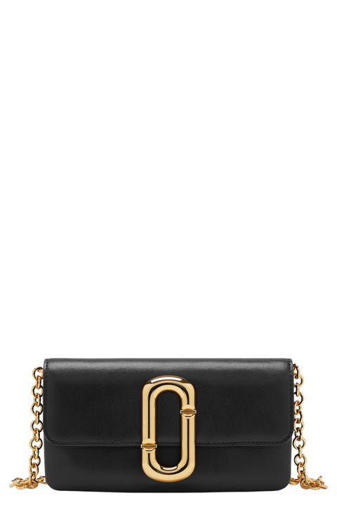 Scene Leather Wallet on Chain