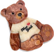 Solar Eclipse New York Teddy Bear Hair Claw Clip