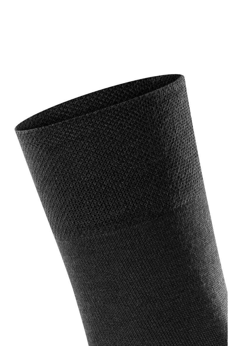 Sensitive New York Crew Socks, Alternate, color, BLACK