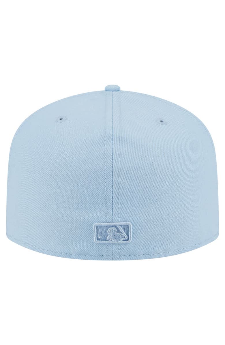 New Era Men's New Era  Light Blue Miami Marlins Color Pack A-Frame 59FIFTY Fitted Hat, Alternate, color, Light Blue