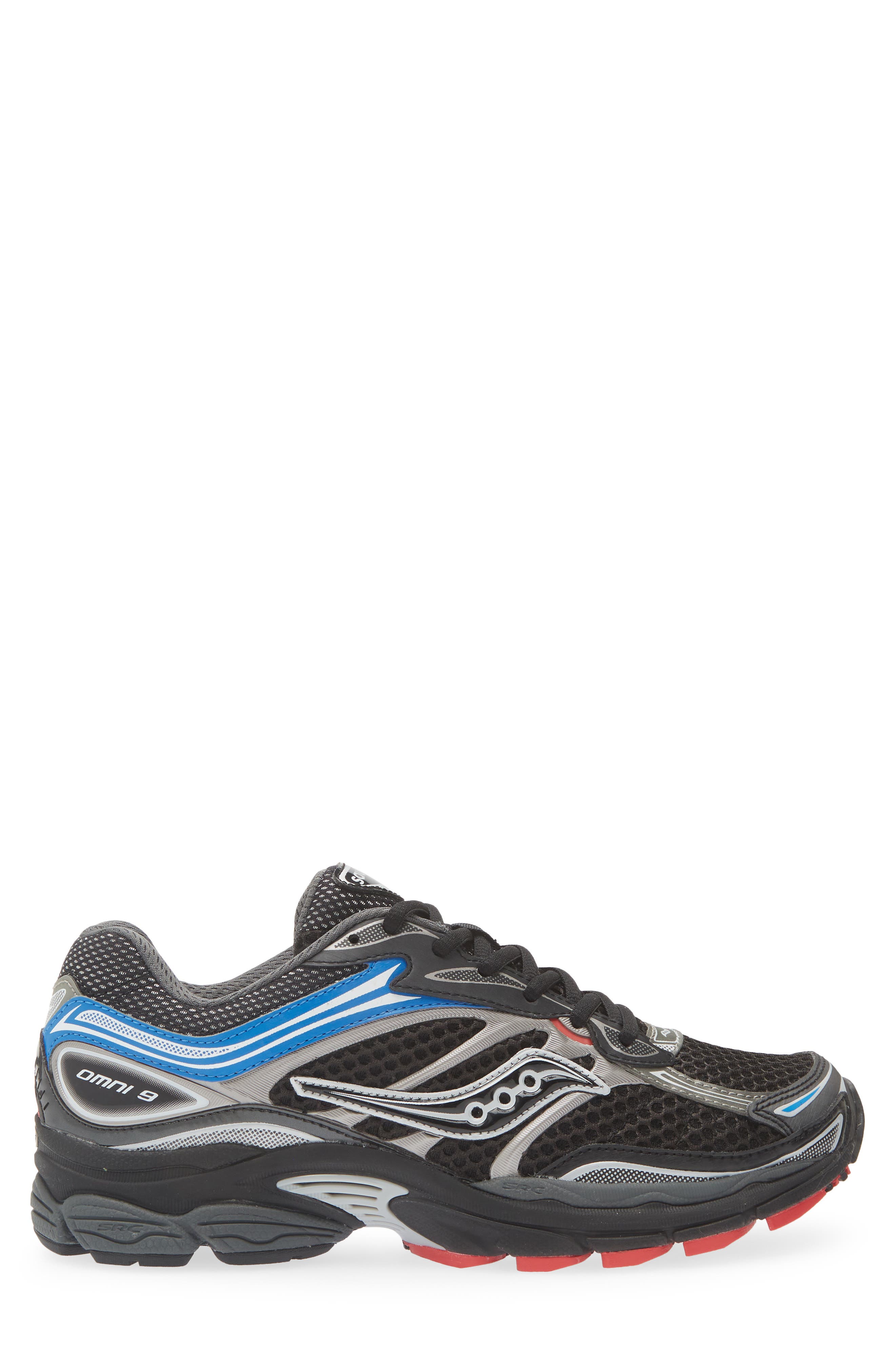 Saucony Gender Inclusive ProGrid Omni 9 Sneaker, Alternate, color, Black/ Multi