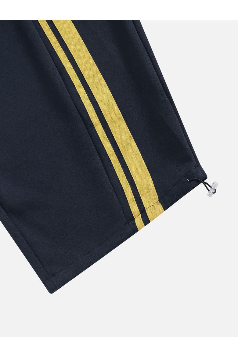 Stripe Baggy Barrel Sweatpants, Alternate, color, Dark Blue