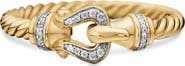 David Yurman Petite Buckle Ring with Diamonds