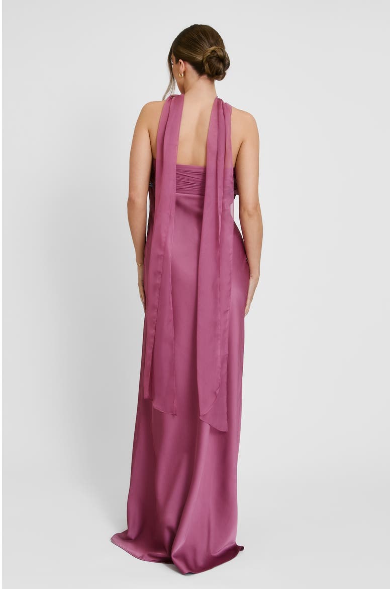 bandeau bridesmaid dresses Coast Women's Bandeau Bridesmaid Maxi Dress With Statement Bow in Blush | Size: 12