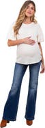 PinkBlush Maternity Flare Jeans