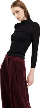 Mother of All Elena Turtleneck Knit Top